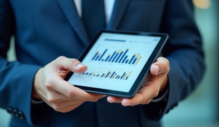 Analysis of business cash flow and financial data